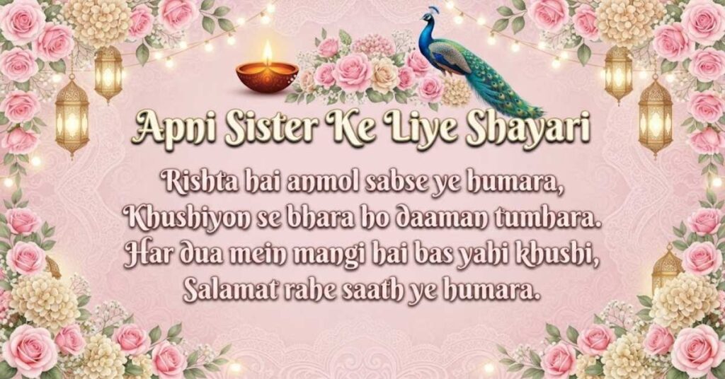 Apni Sister Ke Liye Shayari