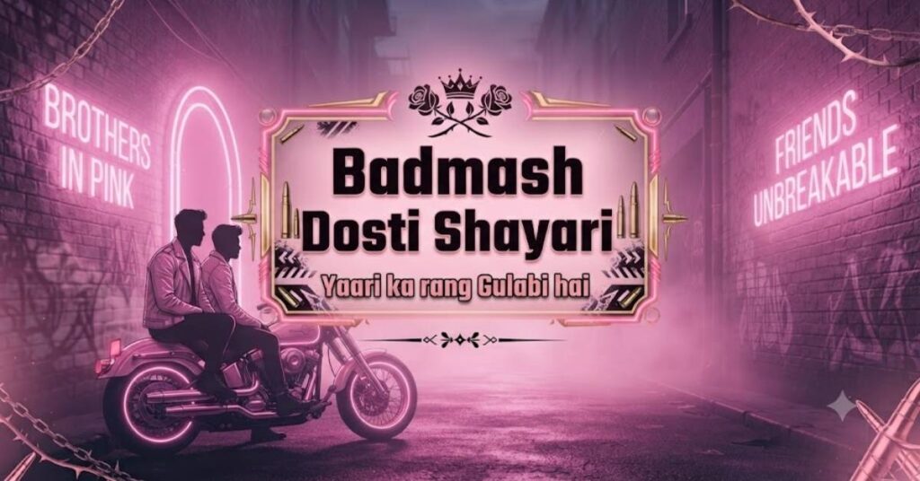 Badmash Dosti Shayari