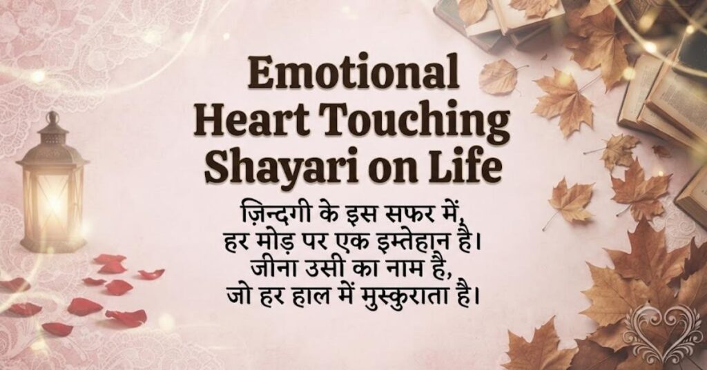 Emotional Heart Touching Shayari on Life