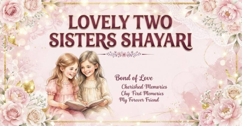 Lovely Two Sisters Shayari
