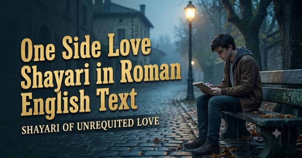 One Side Love Shayari in Roman English Text