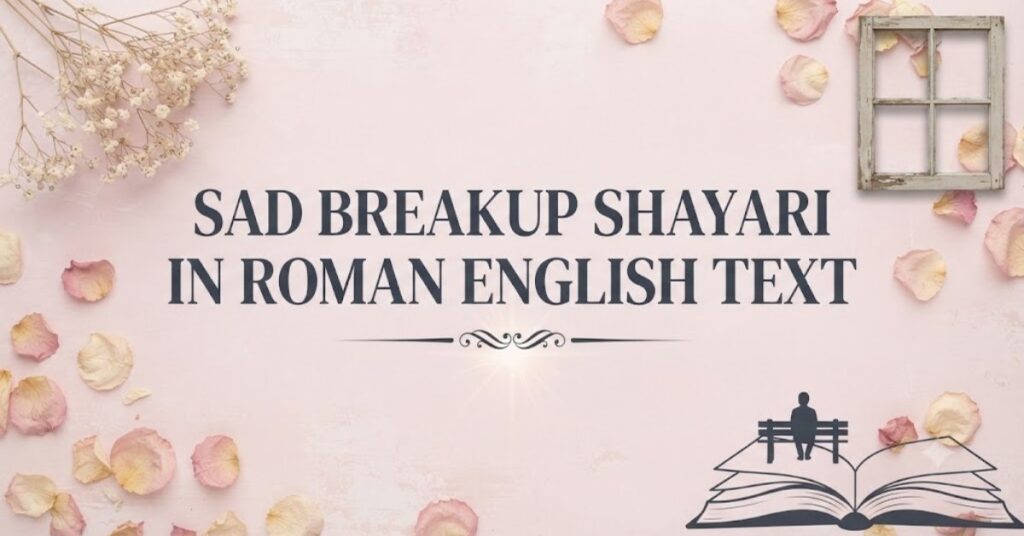 _Sad Breakup Shayari in Roman English Text