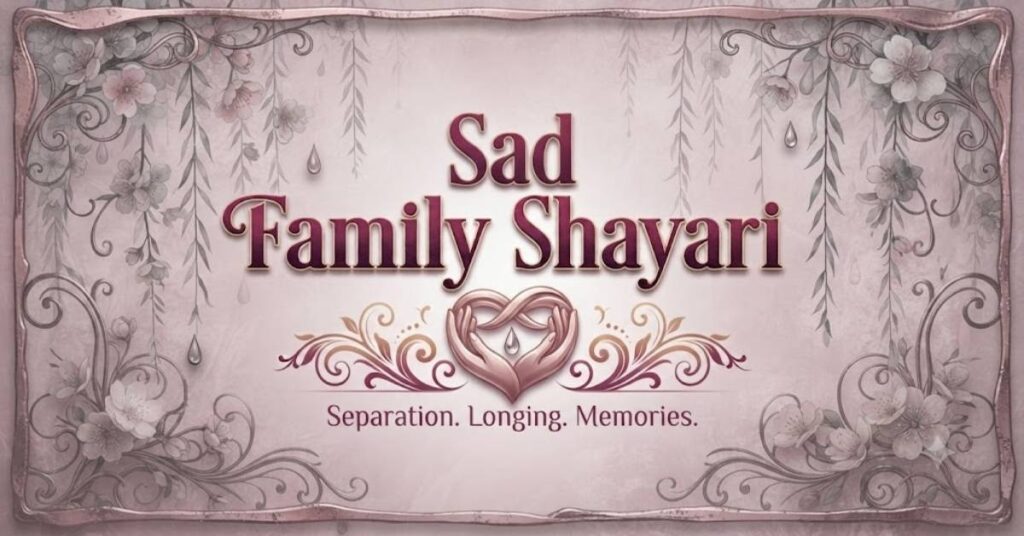 _Sad Family Shayari