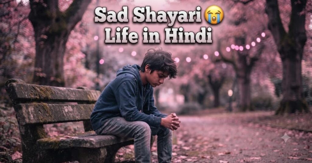 Sad Shayari 😭 Life in Hindi