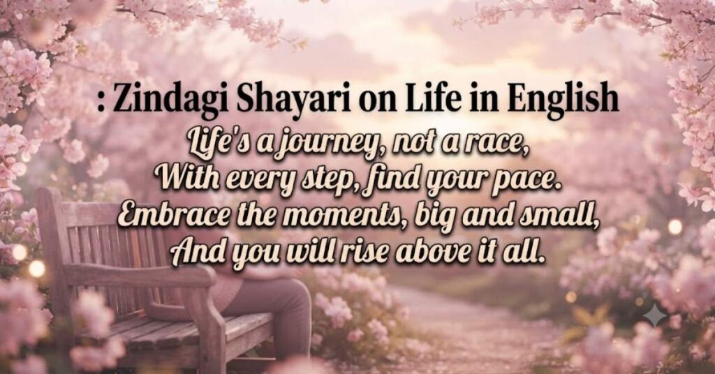 _Zindagi Shayari on Life in English
