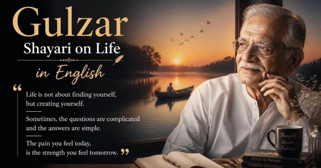 Gulzar Shayari in English on Life